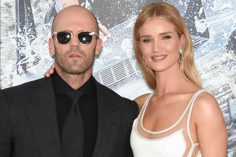 Create meme: Jason Statham , Jason Statham and Rosie Huntington Whiteley, Rosie Huntington and Jason Statham