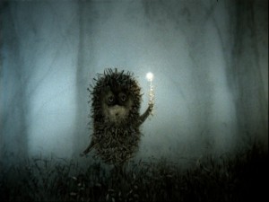 Create meme: Norstein hedgehog in the fog, hedgehog in the fog