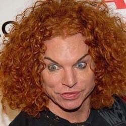 Create meme: plastic surgery, ginger, carrot top