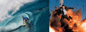 Create meme: wave surfing, surfing