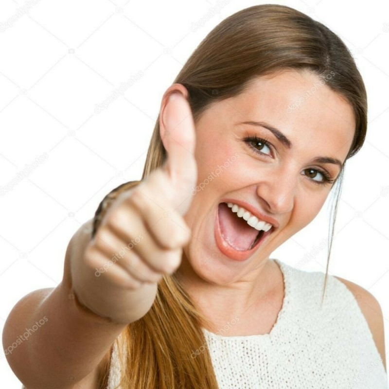 Create meme: the girl gives a thumbs up, the girl laughs thumbs up, shows a thumbs up