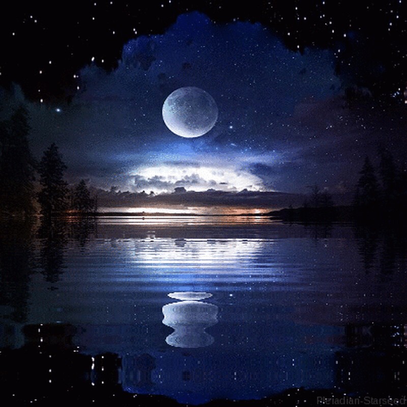 Create meme: night good night, beautiful night, the night the moon