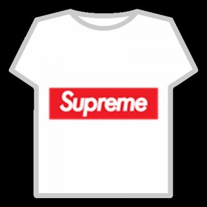 Создать мем: roblox supreme, суприм логотип, roblox supreme t shirt