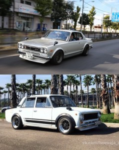 Создать мем: вихур 2107, тойота крессида 1979, датсун hakosuka