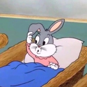 Создать мем: в чем дело док мультик, кролик багз банни, looney tunes