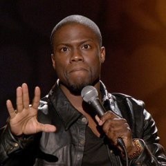 Создать мем: kevin hart, мем а теперь представь, Ме