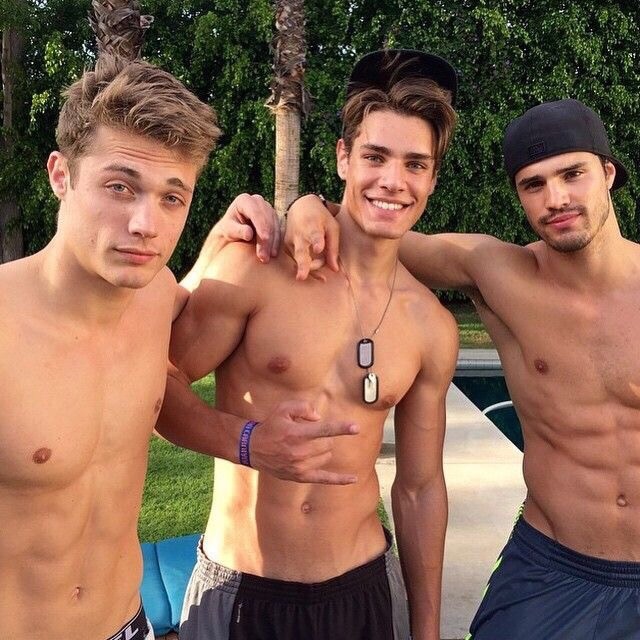 Cute Shirtless Boys