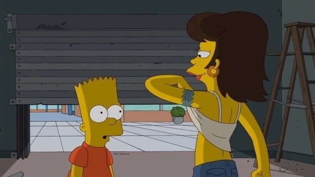 Create meme: Bart Simpson , the simpsons , The Simpsons Bart and Shona