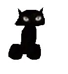 Создать мем: вышивка кошка, чёрная кошка, пиксельный кот