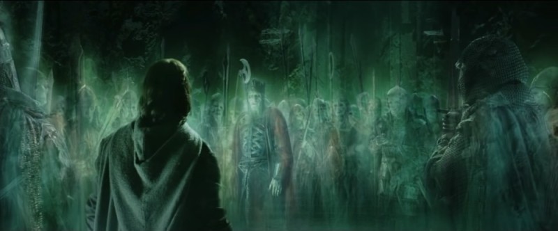 Create meme: the Lord of the rings Aragorn, king of the dead lord of the rings, king of the dead dunharrow