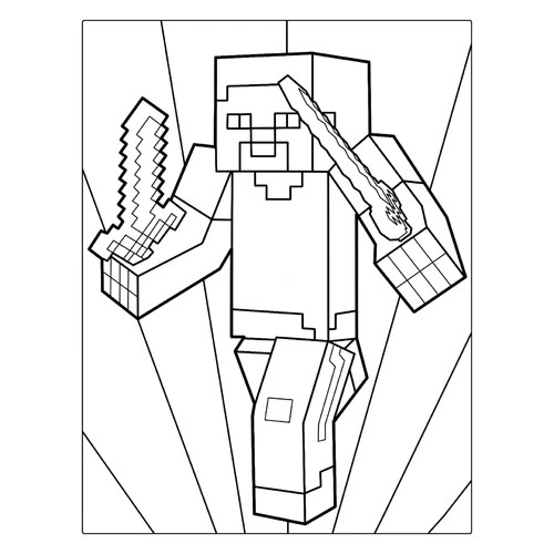 Create meme: coloring pages minecraft coloring pages, minecraft fixai coloring pages, minecraft coloring book