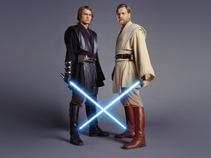 Create meme: Obi WAN Kenobi revenge of the Sith, Obi-WAN Kenobi and Anakin, Anakin and Obi WAN