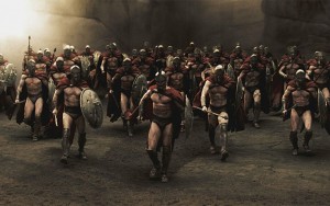 Создать мем: 300 спартанцев 2007, 300 спартанцев фильм 2007 великан, бессмертные фильм 300 спартанцев