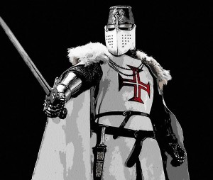 Create meme: knight Templar, Knight Crusader, knight deus vult