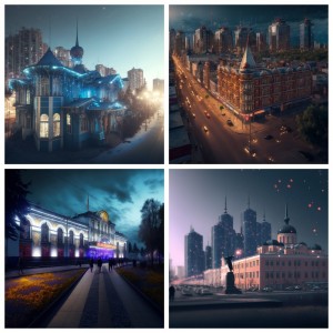 Create meme: Moscow night, Moscow