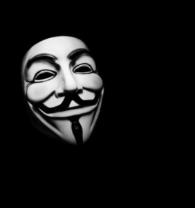 Create meme: anonymous mask, anonymous