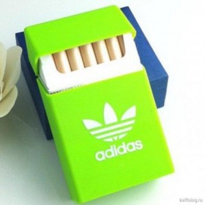 Create meme: cigarette, cigarette Adidas, Adidas