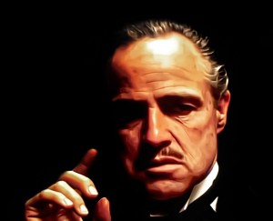 Create meme: the godfather Marlon Brando, don Vito Corleone, don Corleone