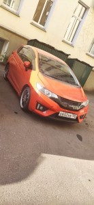 Создать мем: Hyundai Elantra V (MD) Рестайлинг, хонда фит 3 оранжевый, honda fit rs