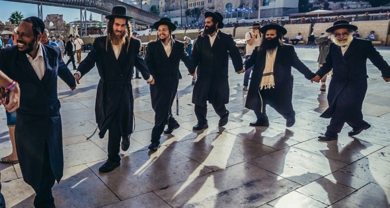 Create meme: jewish dance, the Jews are Hasidim , Jewish culture