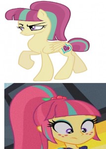 Create meme: pony