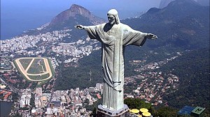 Создать мем: бразилия, микеланджело статуя христа-искупителя, статуя христа в бразилии на карте