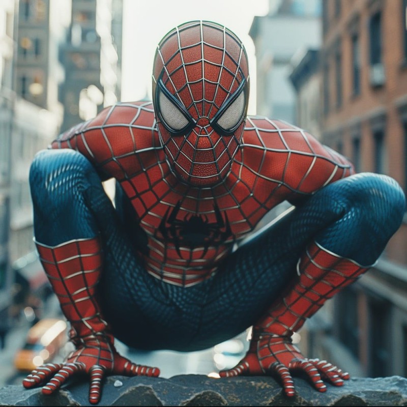 Create meme: spider-man's friend, marvel spider-man, I'm spider man