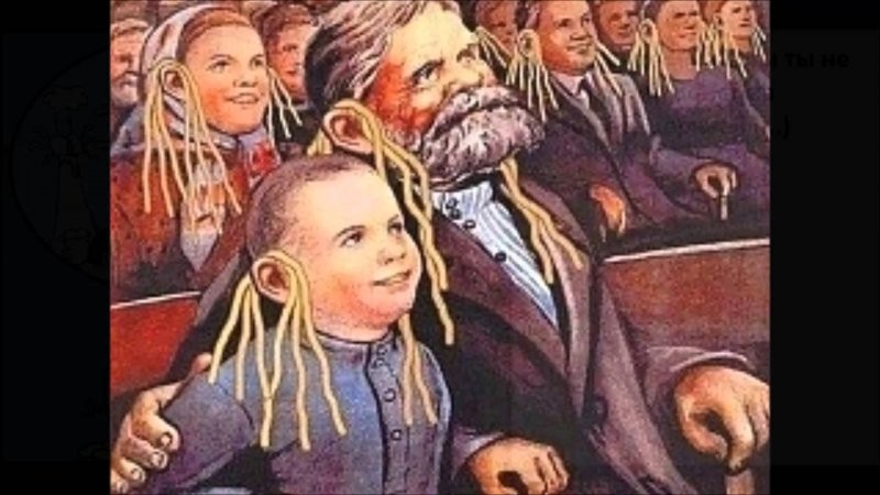 Create meme: grandfather with noodles on the ears, pasta on the ears, noodles on the ears of the meme