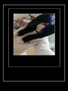 Create meme: sunako Nakahara cosplay, emo makeup for girls, emo girls with black hair