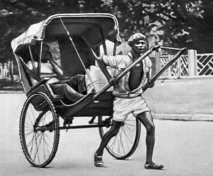 Создать мем: индия рикша 19 век, рикша древний китай, рикша повозка японская