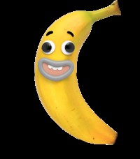 Создать мем: банана джо мем, счастливый банан, джо банан