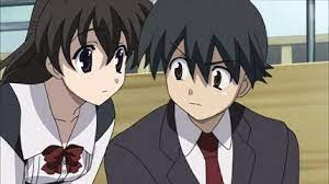 Create meme: anime school days, anime is simple, school days anime