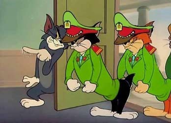 Create meme: Tom and Jerry , tom and jerry 3 bandit cats, Tom and Jerry cat