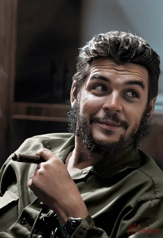 Create meme: Fidel Castro , Comandante che Guevara, portrait of che guevara