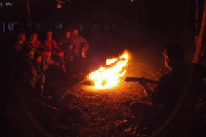 Создать мем: campfire, у костра, костер