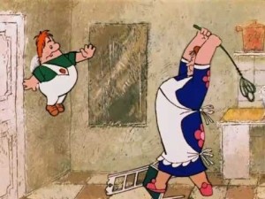Создать мем: карлсон молоко убежало, картинки из карлсона, малыш и карлсон мультфильм 1968 фрекен бок