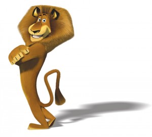 Create meme: madagascar alphabet, Alex the lion is voiced by, Alex the lion bleached