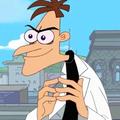 Create meme: Phineas and ferb doctor fufillment, Heinz fufillment, Phineas and ferb