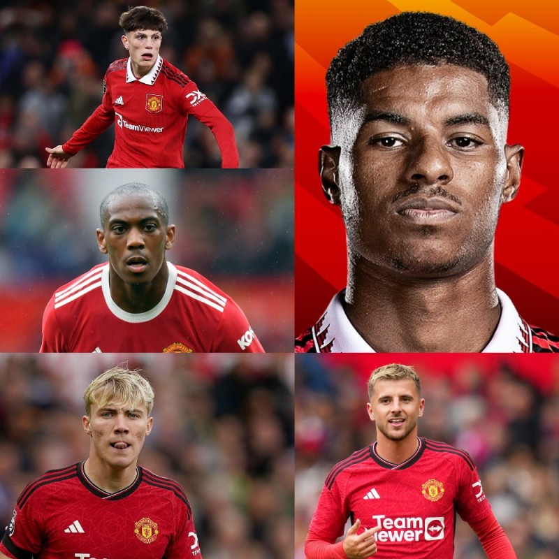 Create meme: Paul pogba, Marcus Rashford, football 