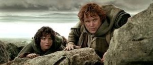 Create meme: Frodo-Sam, the series the Lord of the rings, Sean Astin Lord of the rings