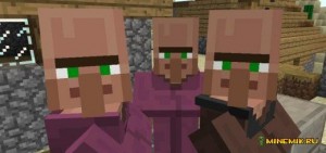 Создать мем: майнкрафт житель бронник, minecraft villager, житель в майнкрафте