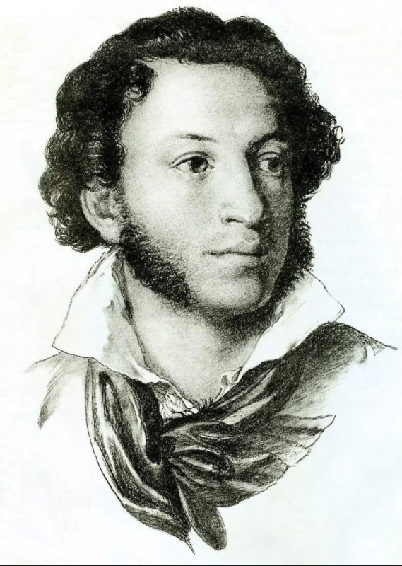 Create meme: alexander sergeyevich pushkin, portrait of A. S. pushkin, creativity of Alexander Sergeevich Pushkin