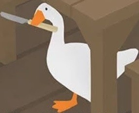 Create meme: goose funny, goose, goose of game untitled