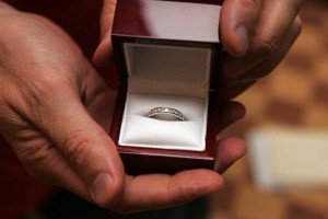 Create meme: ring, packaging for jewelry, ring for proposal of marriage