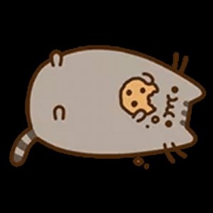 Create meme: cat Pushin png, pusheen, stickers cat Pushin 5