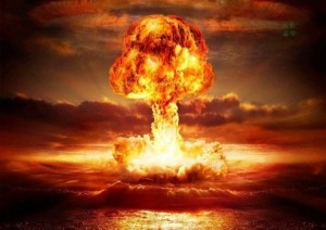Create meme: the explosion of a nuclear bomb, the atomic bomb, a nuclear bomb