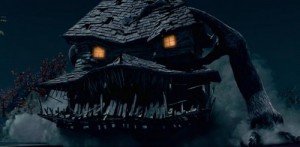 Create meme: Monster House, monsters, horror maps