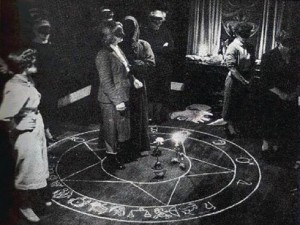 Create meme: illuminati, ritual, seance