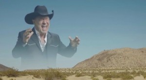 Create meme: cowboy screams in the mountains, screaming man, a cowboy yelling