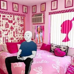 Создать мем: подростковые комнаты в стиле барби, barbie pink, barbie